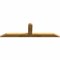 Ekena Millwork Portland Rough Sawn Timber Gable Bracket, Western Red Cedar, 60"W x 17"H x 2"D x 4"F, 7/12 Pitch GBW060X17X0204POR00RWR - alternate 2